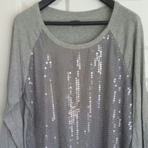 COPY - Sequins Front Sweatshirt